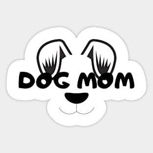 Dog mom Sticker